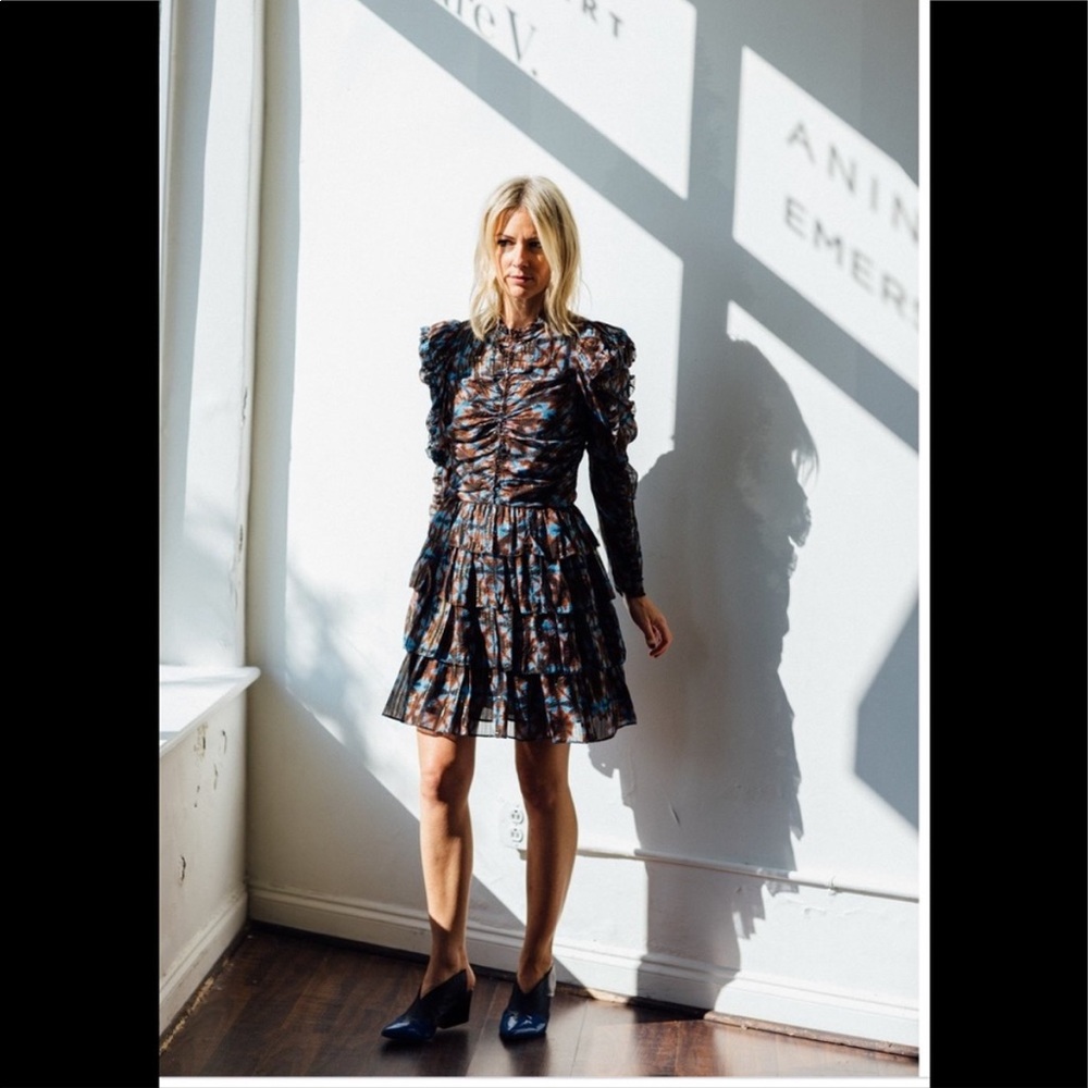 NWT Ulla Johnson SIYA LS MINI DRESS Size 2